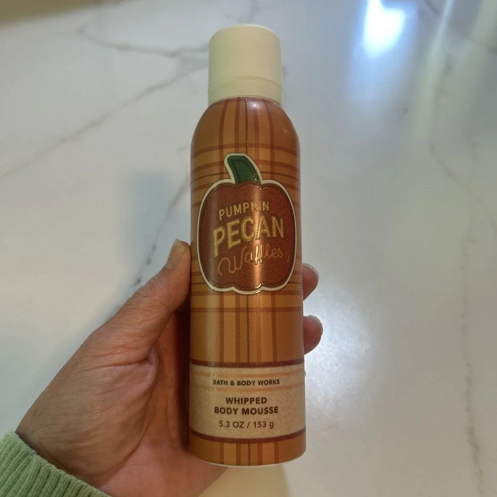 Bath & Body Works Pumpkin Pecan Waffle Whipped Body Mousse 5.3 Oz